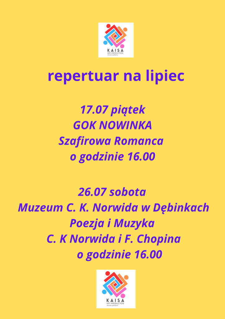 repertuar na lipiec 2026